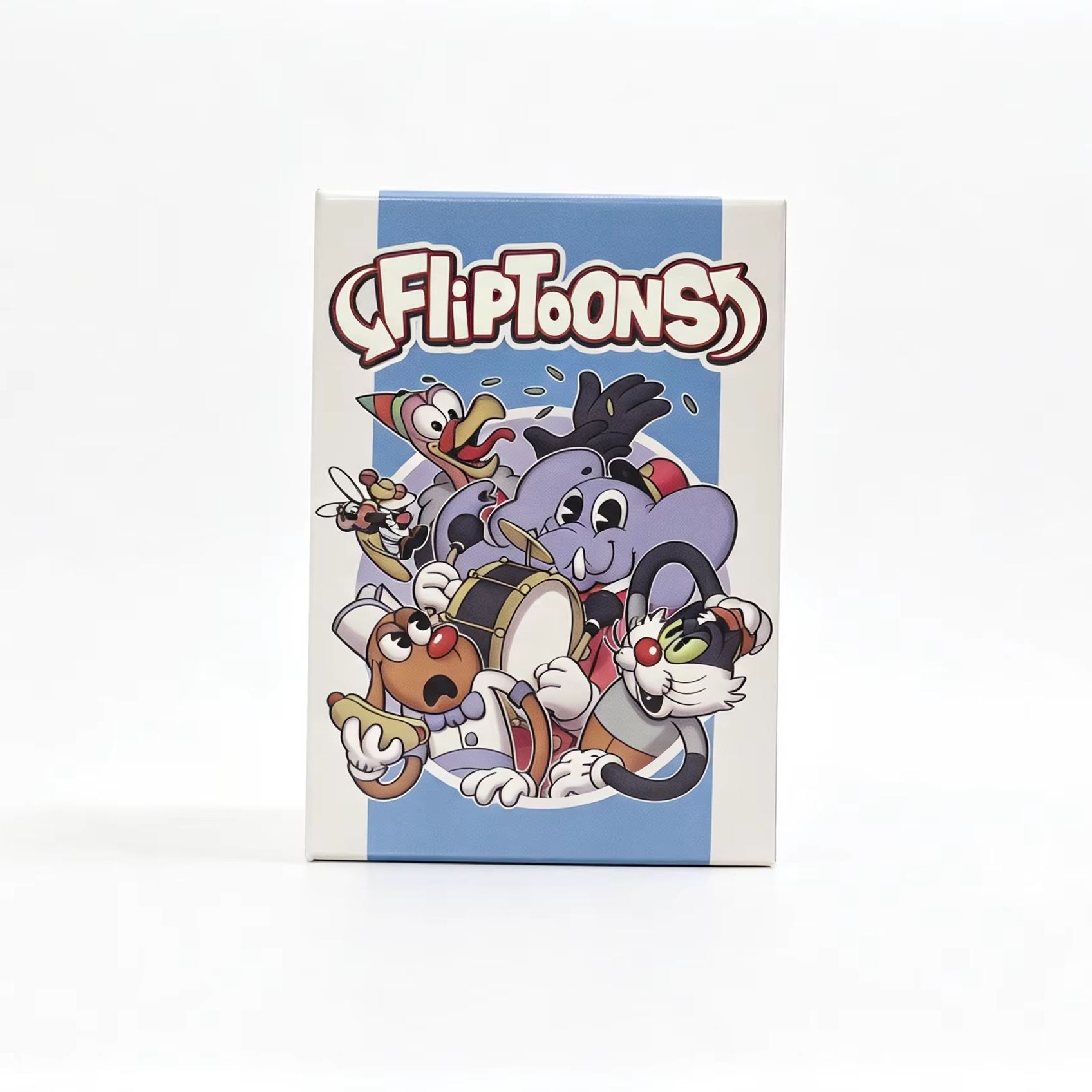 Board Game Family - FlipToons Brettspiel | Ein animiertes Deck-Building-Kartenspiel!