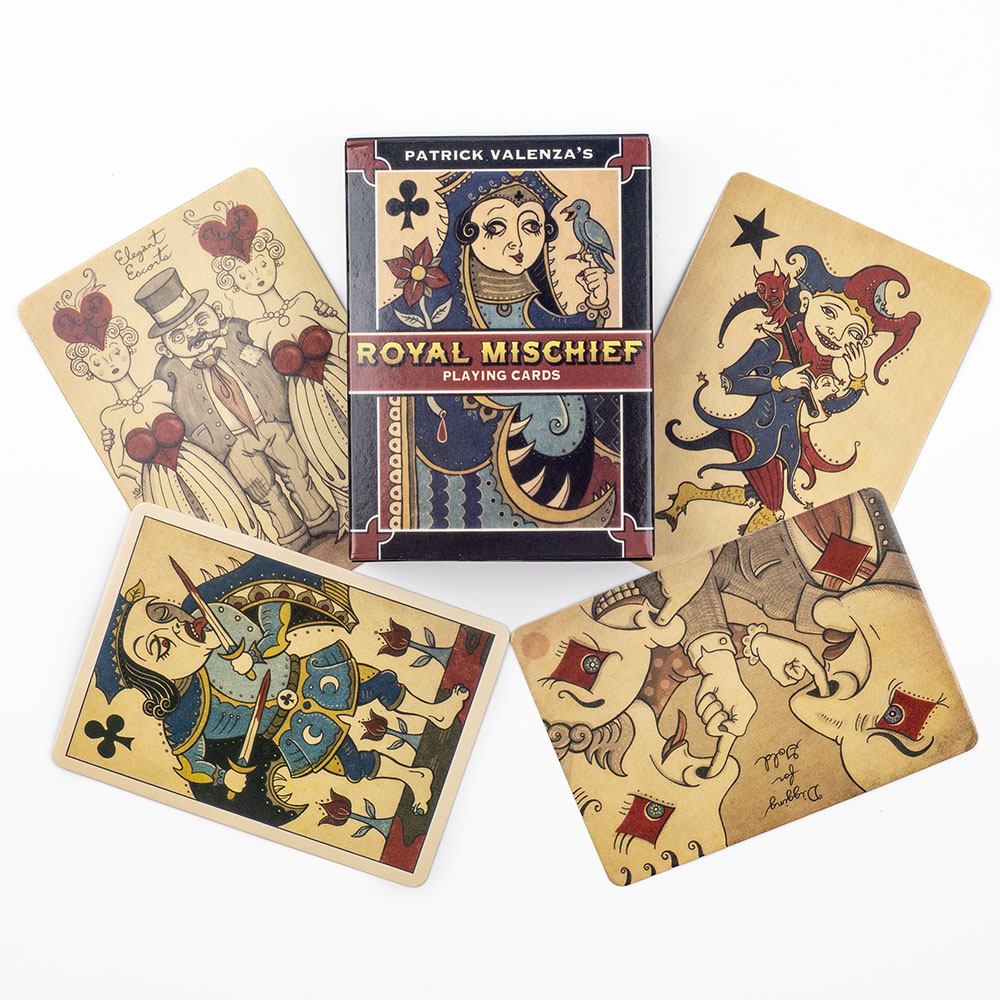 Board Game Quest - Royal Mischief Spielkarten, 54 Stück, Tischkarten