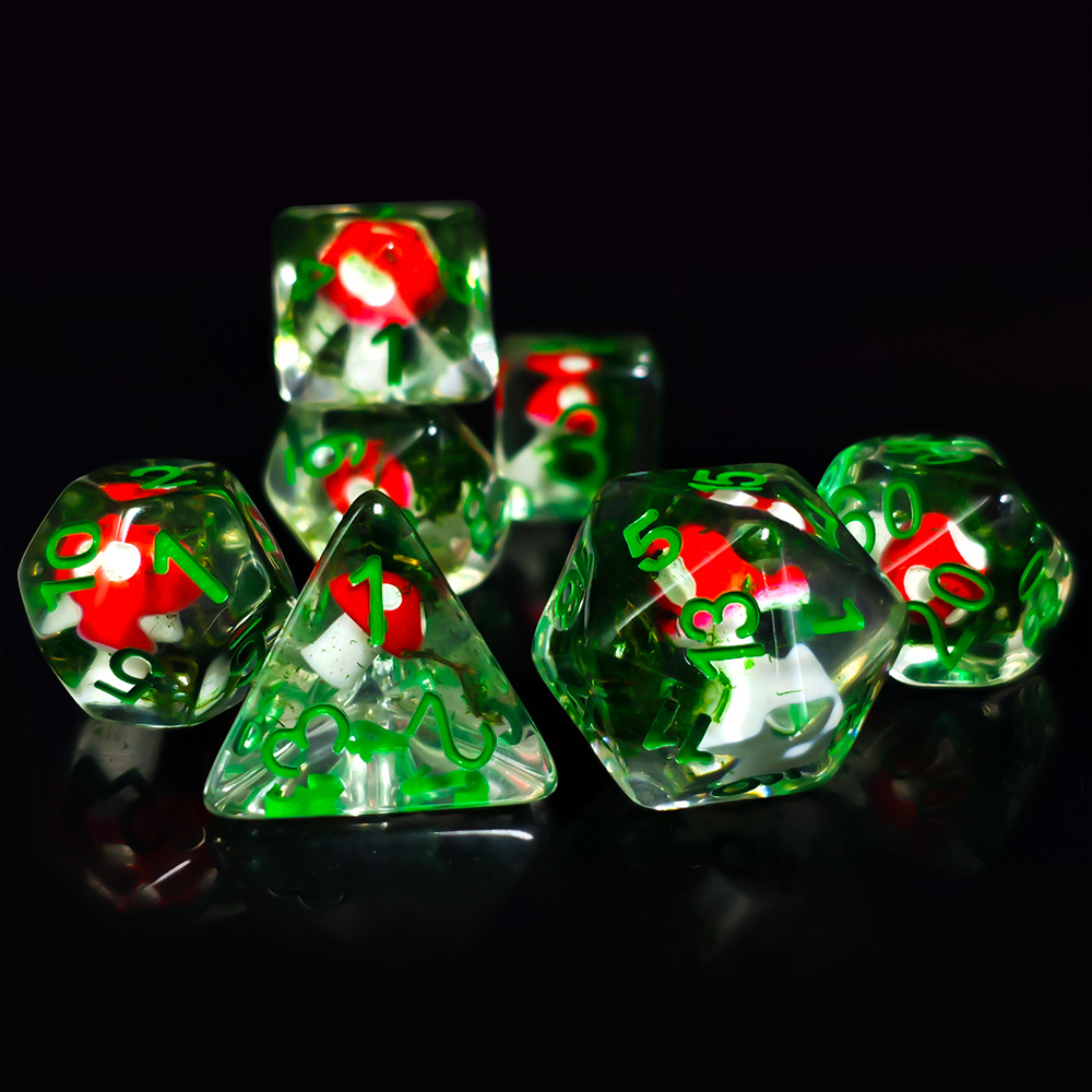Board Game Dnd - 7 Teile/satz DND Würfel Transparent Harz
