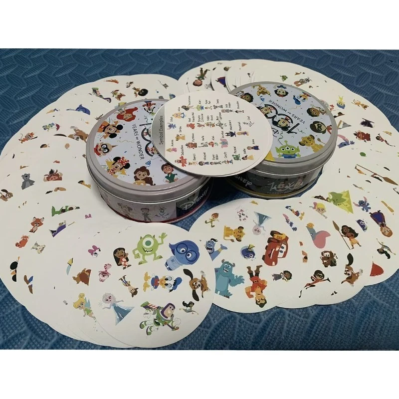 Board Game Family - Karton-Brettspiel Froze 2 Prinzessinnen-Spielzeug Eisenbox Familien-Spaß