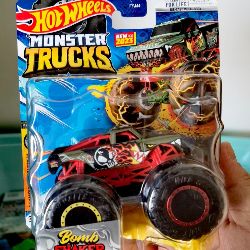 Hot Wheels Car Monster Trucks - Verkaufsräder 2025, Monster Trucks-Set, Druckguss-Modellautos im