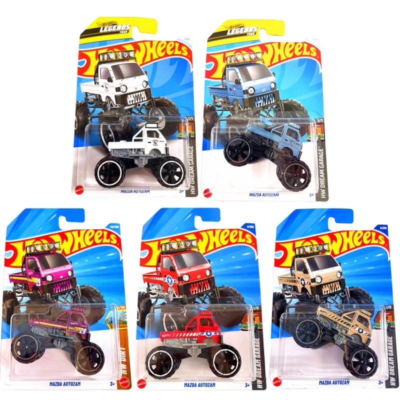 Hot Wheels Car Monster Trucks - Hot Wheels Mazda Autozam Alloy Diecast