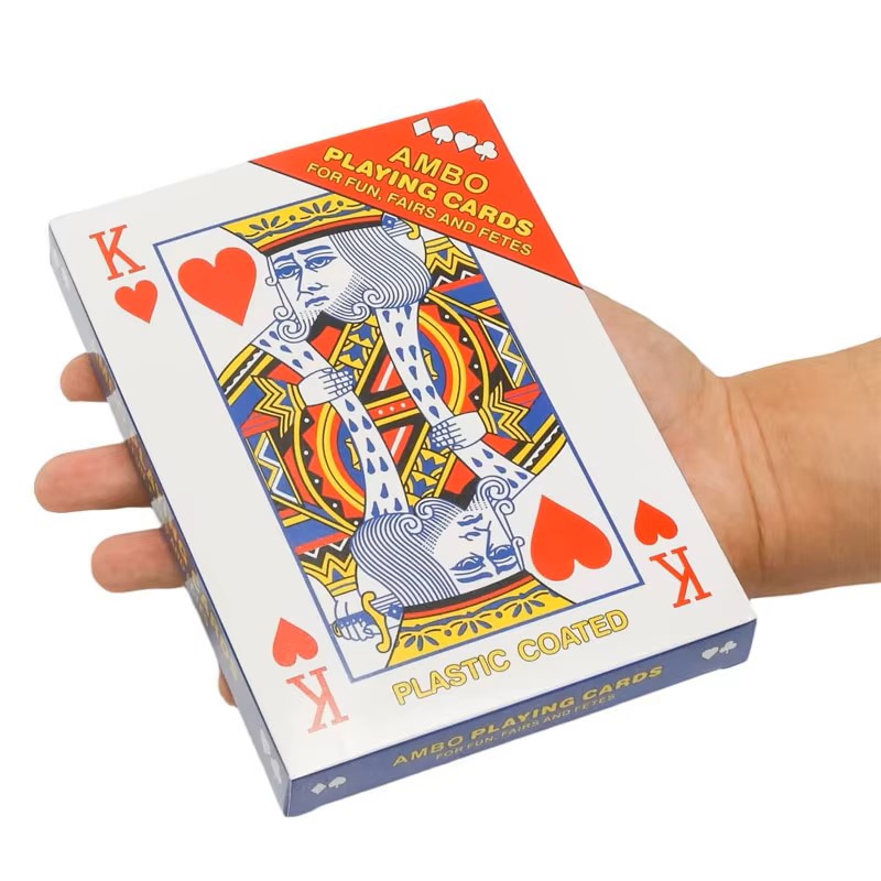 Board Game Quest - Übergroße Spielkarten, 2-fach größer, für Partys,