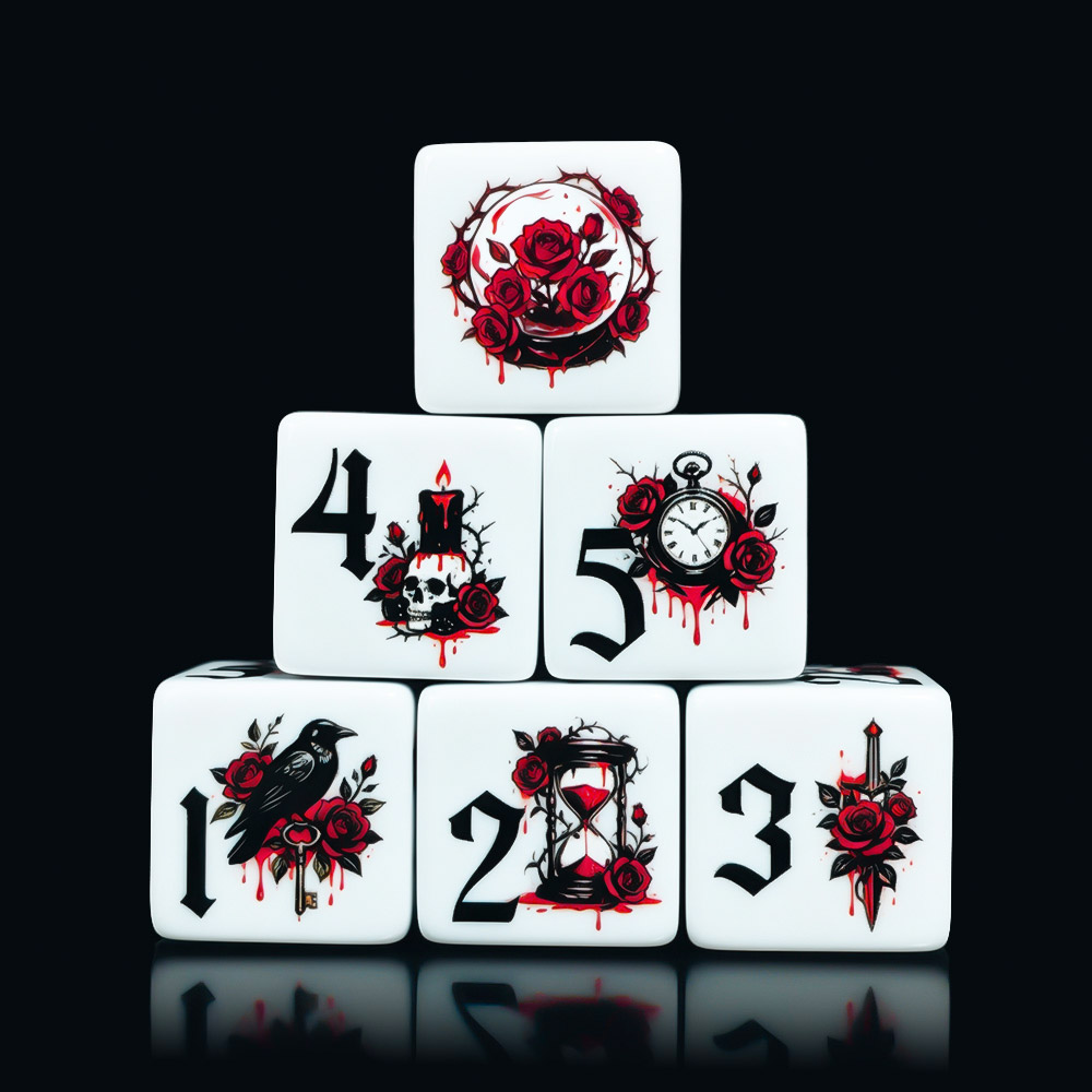 12 Stück Gotische Rosen 16MM B – Board Game Dnd Bewertung und Preis