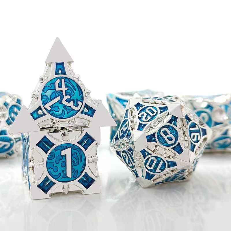 7 pcs cosplay D4-D20 dnd Messi – Board Game Dnd Bewertung und Preis