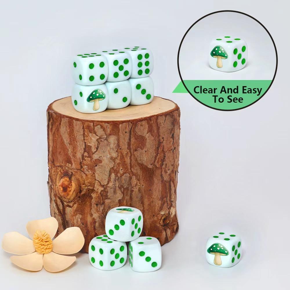 6-teiliges Niedliches Grünes P – Board Game Dnd Bewertung und Preis
