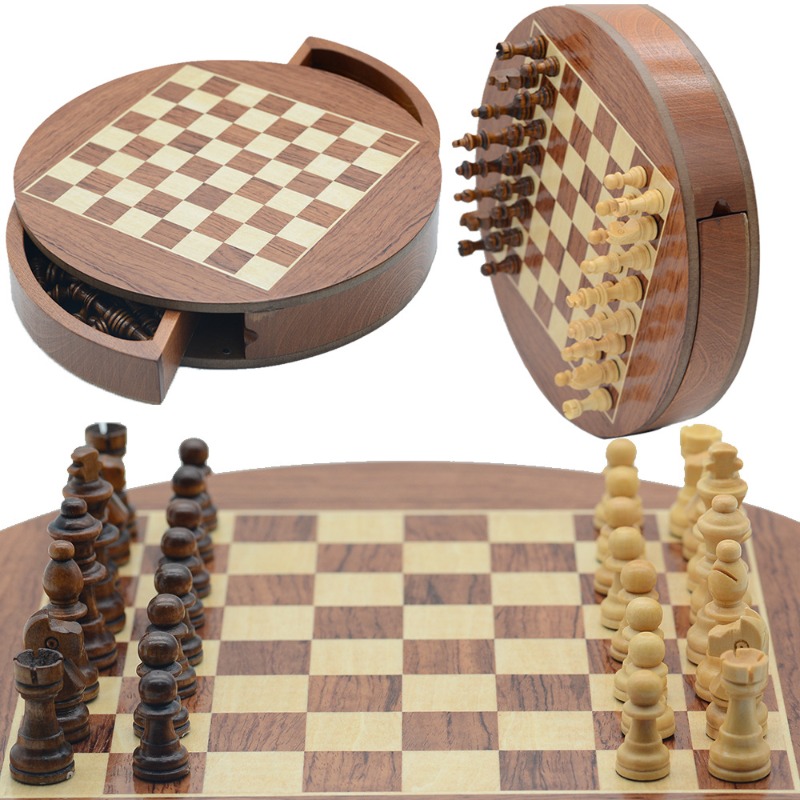 Rundes Schachspiel-Set aus Mas – Magnetic Travel Chess Bewertung und Preis