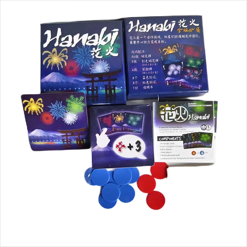 Hanabi Kooperatives Kartenspie – Board Game Solo Bewertung und Preis