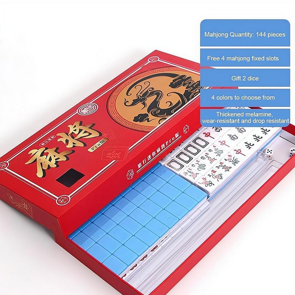 Tragbares Mini-Mahjong-Set für – Board Game Family Bewertung und Preis