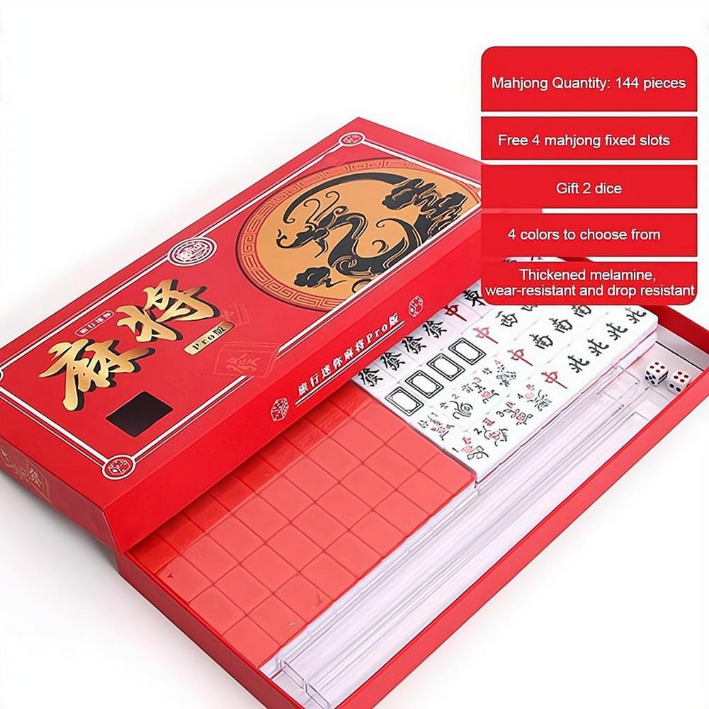 Tragbares Mini-Mahjong-Set für – Board Game Family Bewertung und Preis
