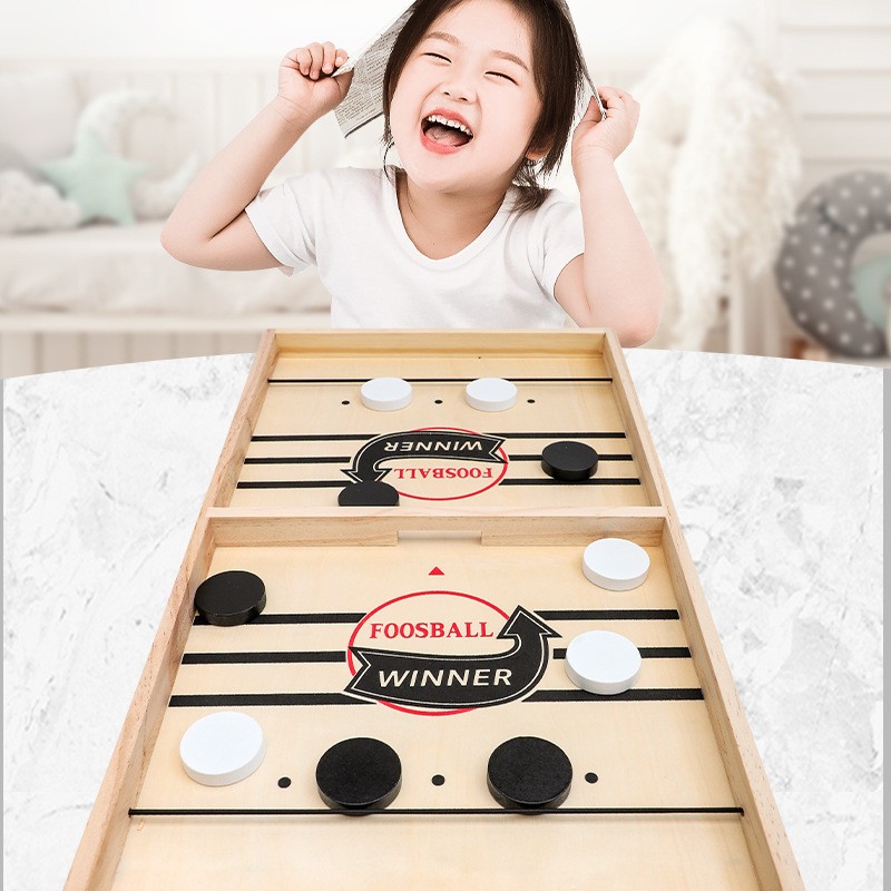 2-in-1 Holz-Eishockey & Schach – Board Game Family Bewertung und Preis
