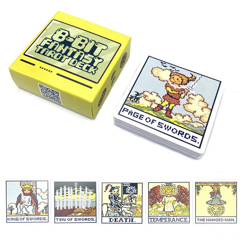 1Box 8 Bit Fantasie Tarot Deck – Board Game Pdf Bewertung und Preis