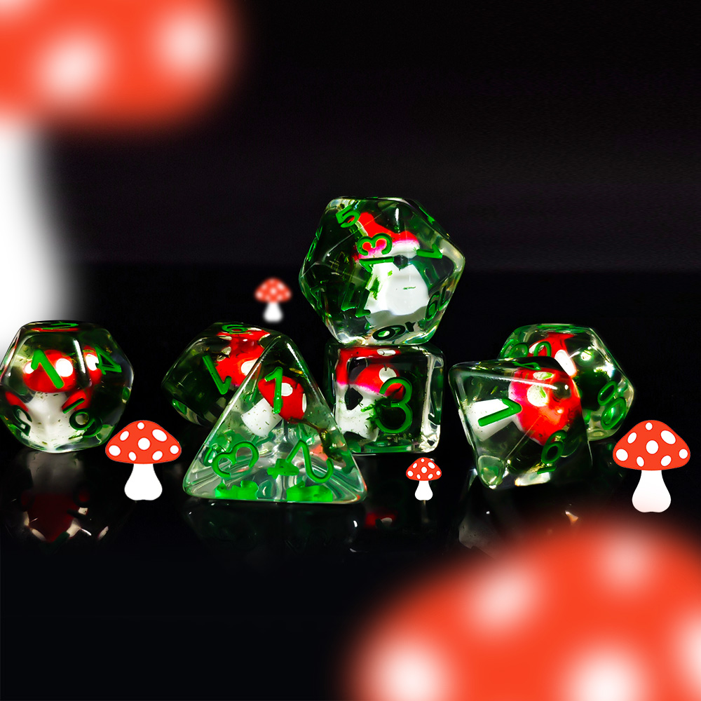 7 Teile/satz DND Würfel Transp – Board Game Dnd Bewertung und Preis