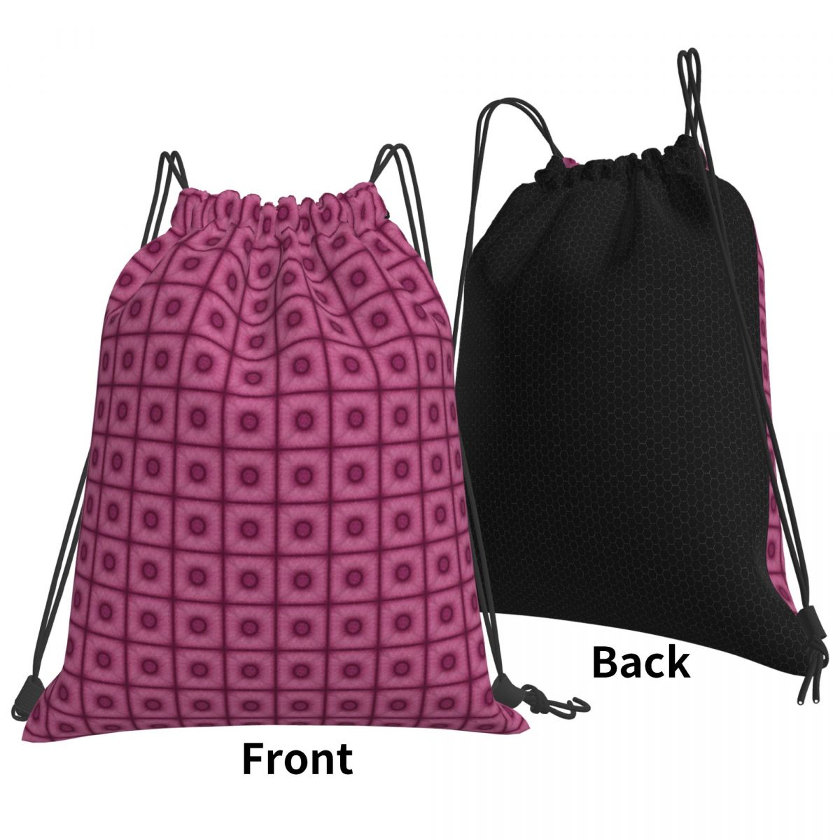 Poof Tile In Cherry Color Ruck – Tile Bag Drawstring Bewertung und Preis