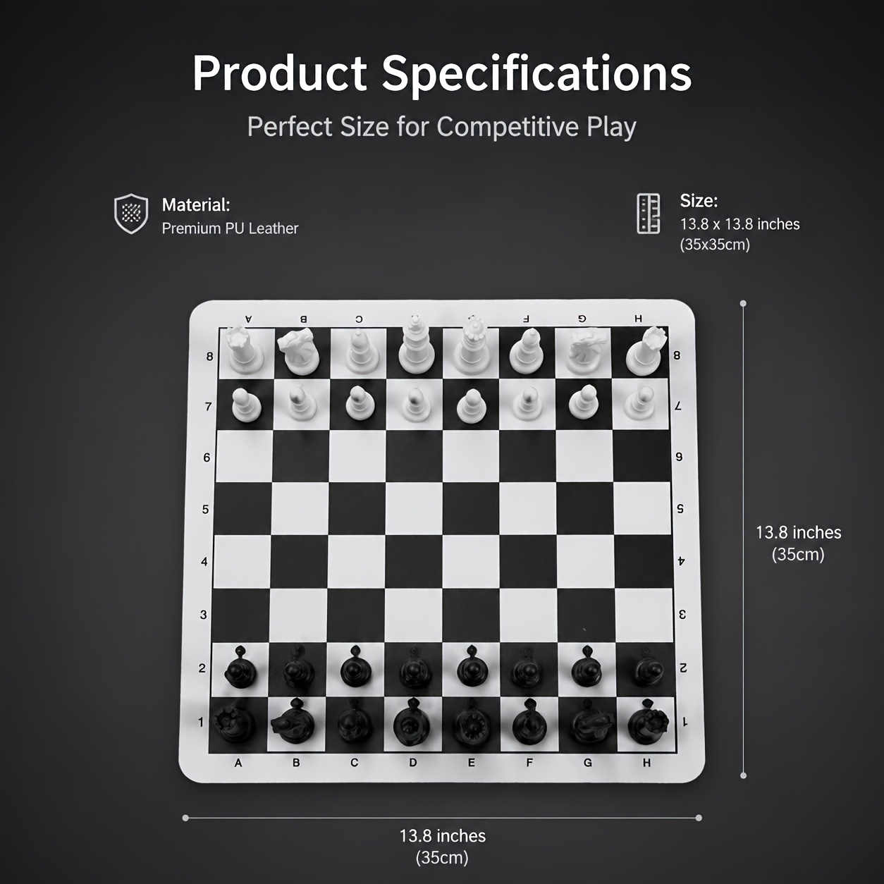 35cm/13,78 Zoll Schachspiel Fa – Magnetic Travel Chess Bewertung und Preis
