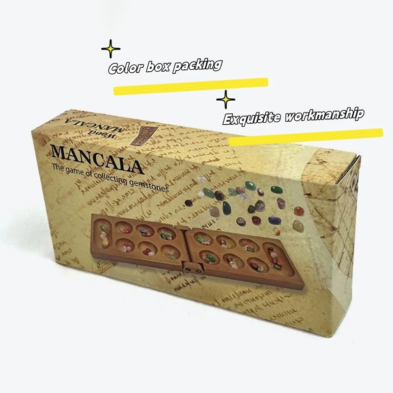 Antikes Mancala-afrikanisches  – Board Game Family Bewertung und Preis