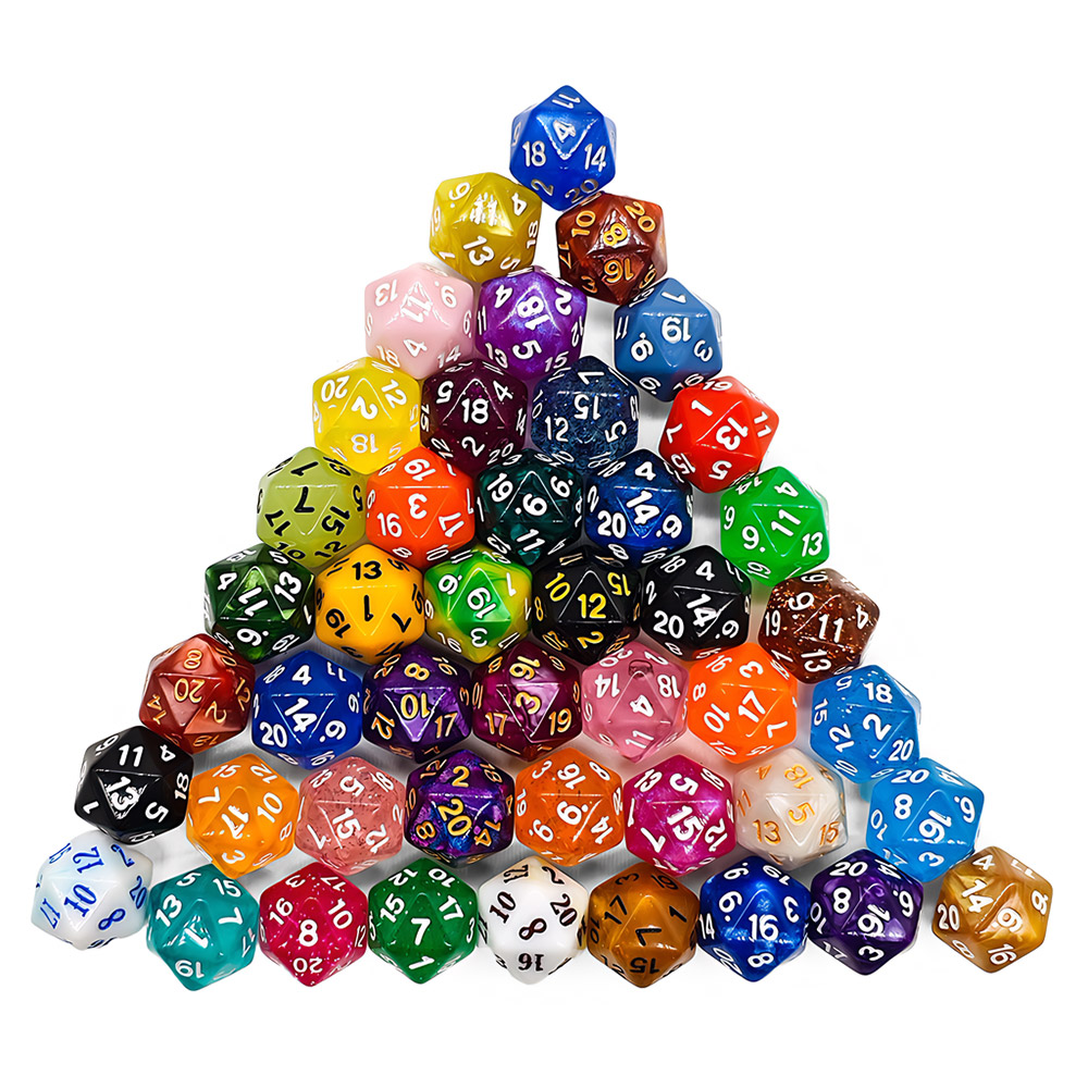 60Pcs Multi-Seitige Würfel Gem – Board Game Dnd Bewertung und Preis