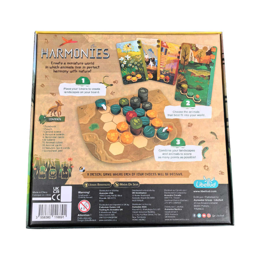 Harmonies – Brettspiele – Krea – Board Game Solo Bewertung und Preis
