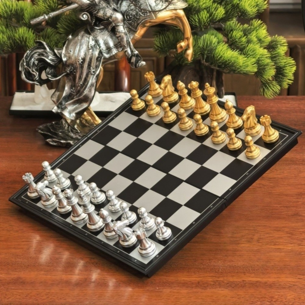 Tragbares 25/32cm Schachbrett  – Magnetic Travel Chess Bewertung und Preis