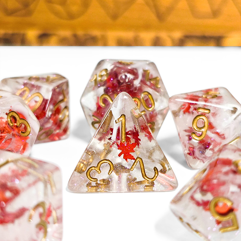 7PCS DND Würfel Transparent Ha – Board Game Dnd Bewertung und Preis