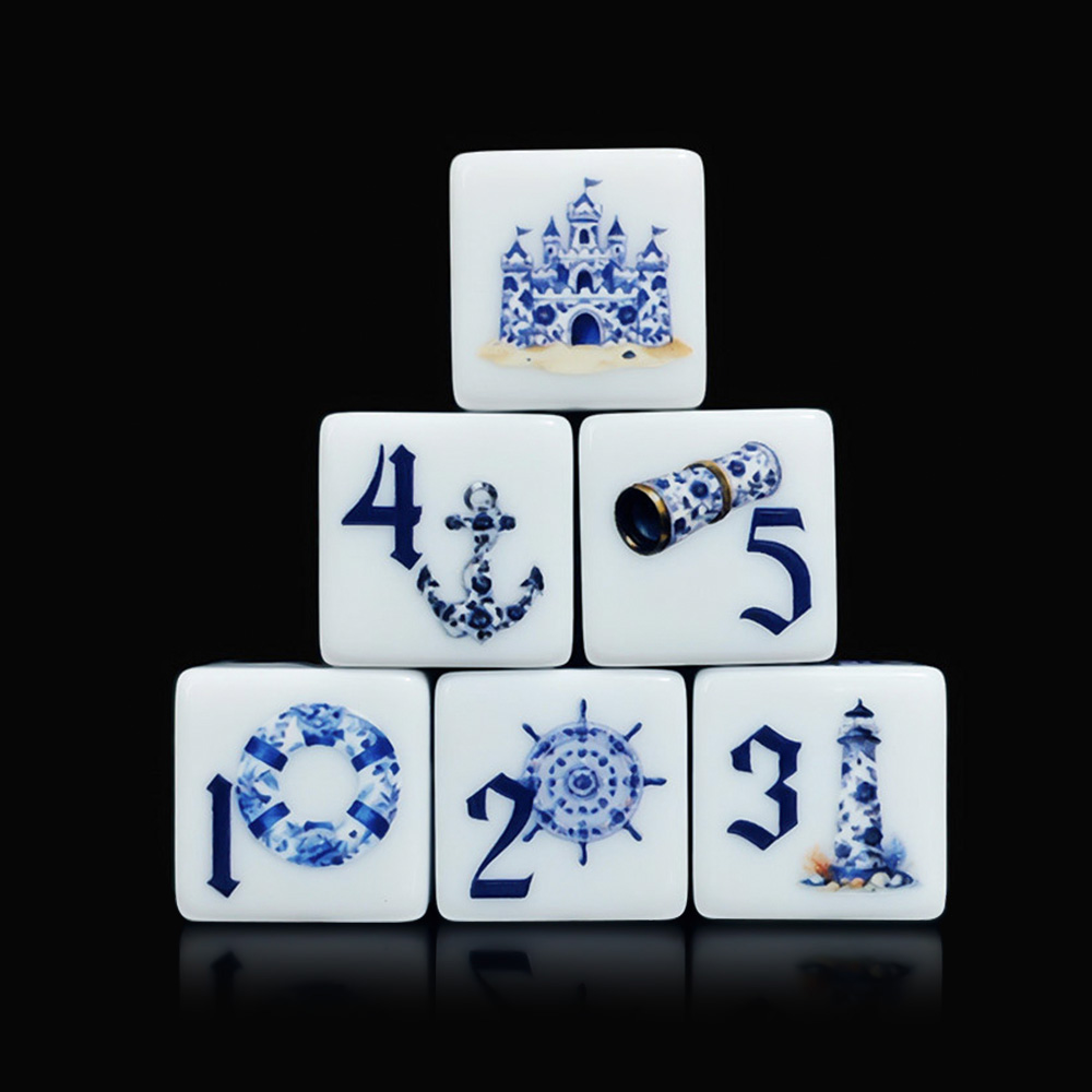 12 Stück blaue nautische 16-mm – Board Game Dnd Bewertung und Preis