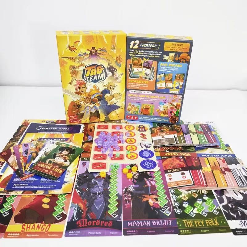 Tag Team - Kartenspiel |   Sch – Board Game Solo Bewertung und Preis
