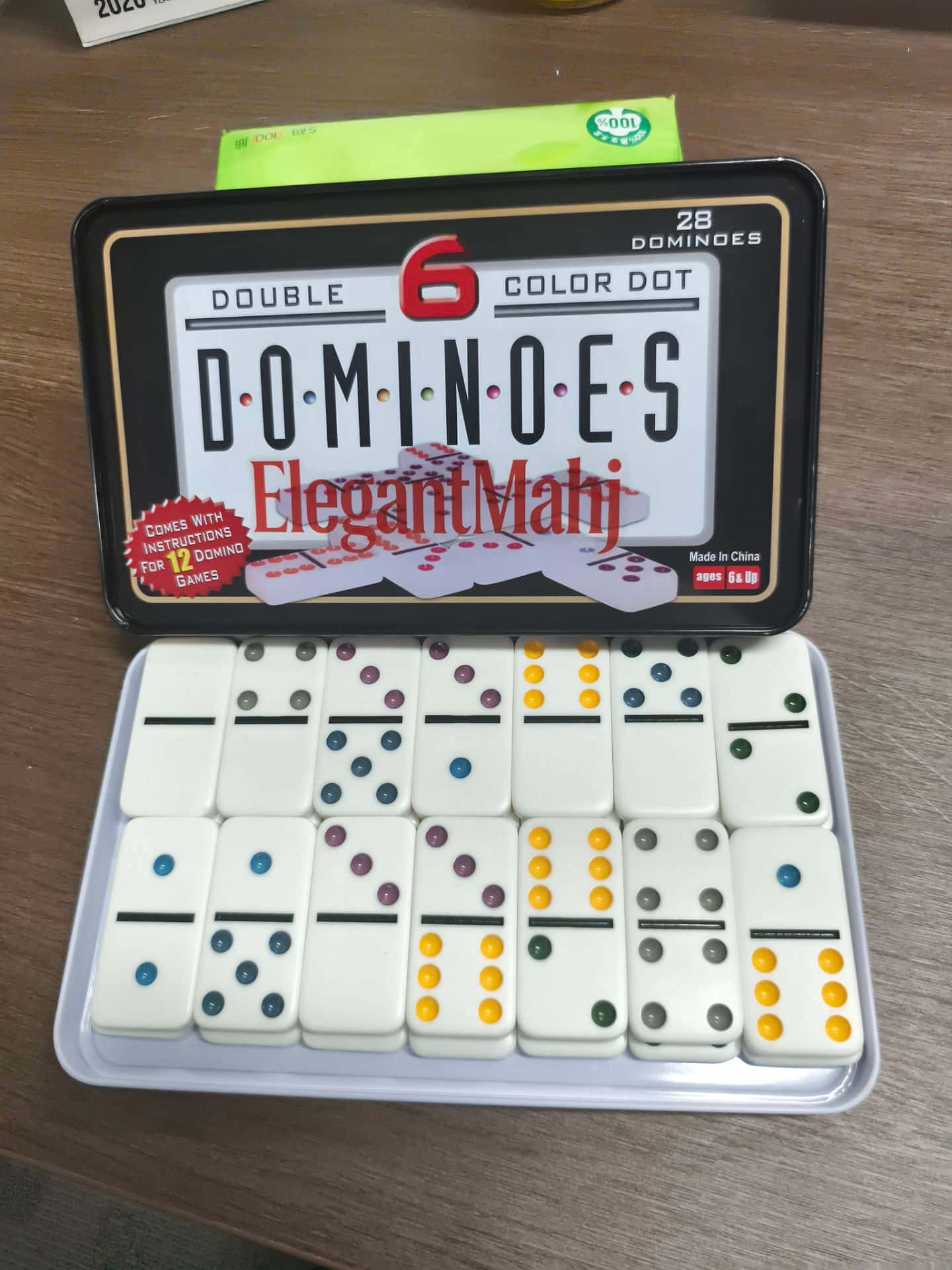 ElegantMahj Doppel-Sechs Domin – Board Game Family Bewertung und Preis