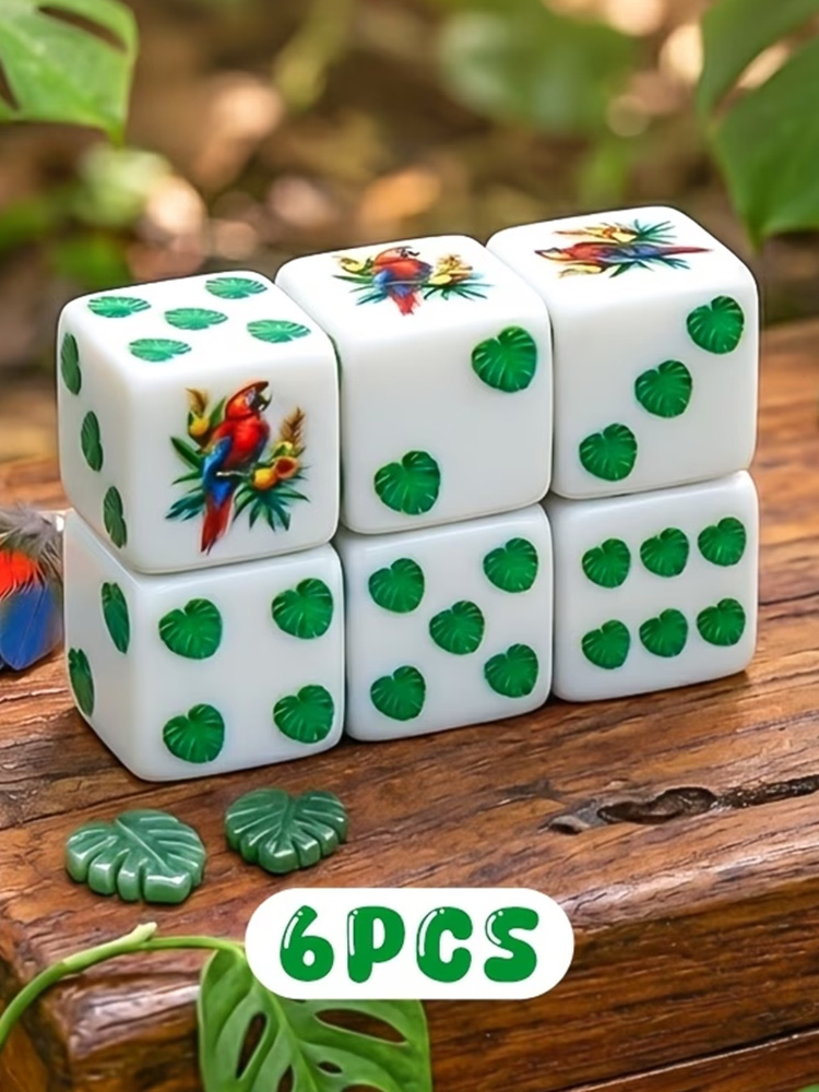 6-teiliges buntes Papageienfed – Board Game Dnd Bewertung und Preis