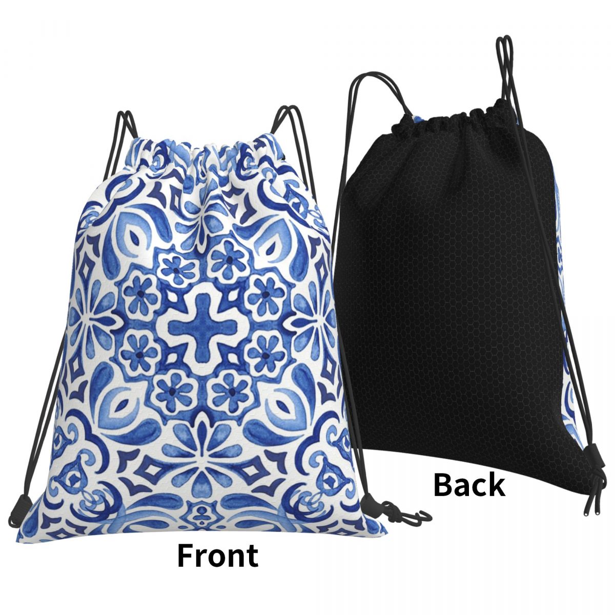 Mediterrane Mosaikfliesen Azul – Tile Bag Drawstring Bewertung und Preis