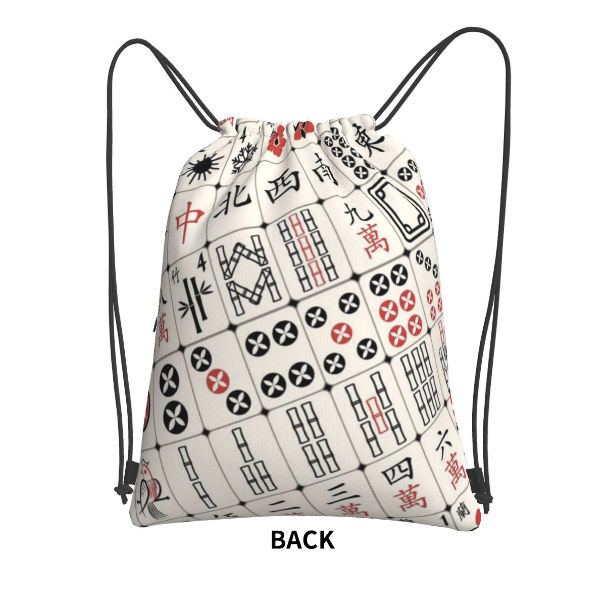 Rucksäcke mit Mahjong-Fliesenm – Tile Bag Drawstring Bewertung und Preis